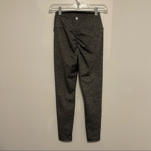 Peachee Collection heather grey leggings Small butt scrunch - Picture 6 of 8